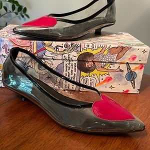 Adorable Jeffrey Campbell Kitten Heels